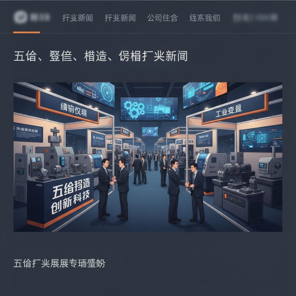 五金行业展览现场