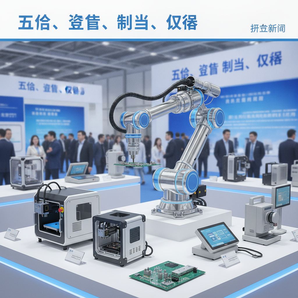 高科技设备展示